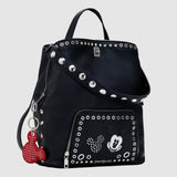 Rucsac damă Desigual cu detalii grafice negru