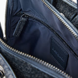 Rucsac damă Desigual albastru cu efect patchwork