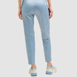 Pantaloni damă Cristina Barros conici, albastru