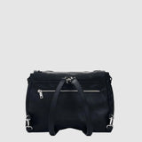 Geantă umăr femei Desigual neagră cu imprimeu floral reliefat