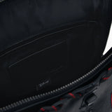 Rucsac femei Desigual negru cu inimioare aplicate și cusături