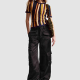 Tricou femei Desigual multicolor cu model texturat