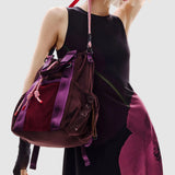 Rochie midi femei Desigual asimetrică cu imprimeu floral negru