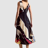 Rochie femei Desigual multicoloră cu model texturat