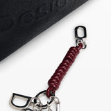 Rucsac damă Desigual negru cu logo embosat și bretele