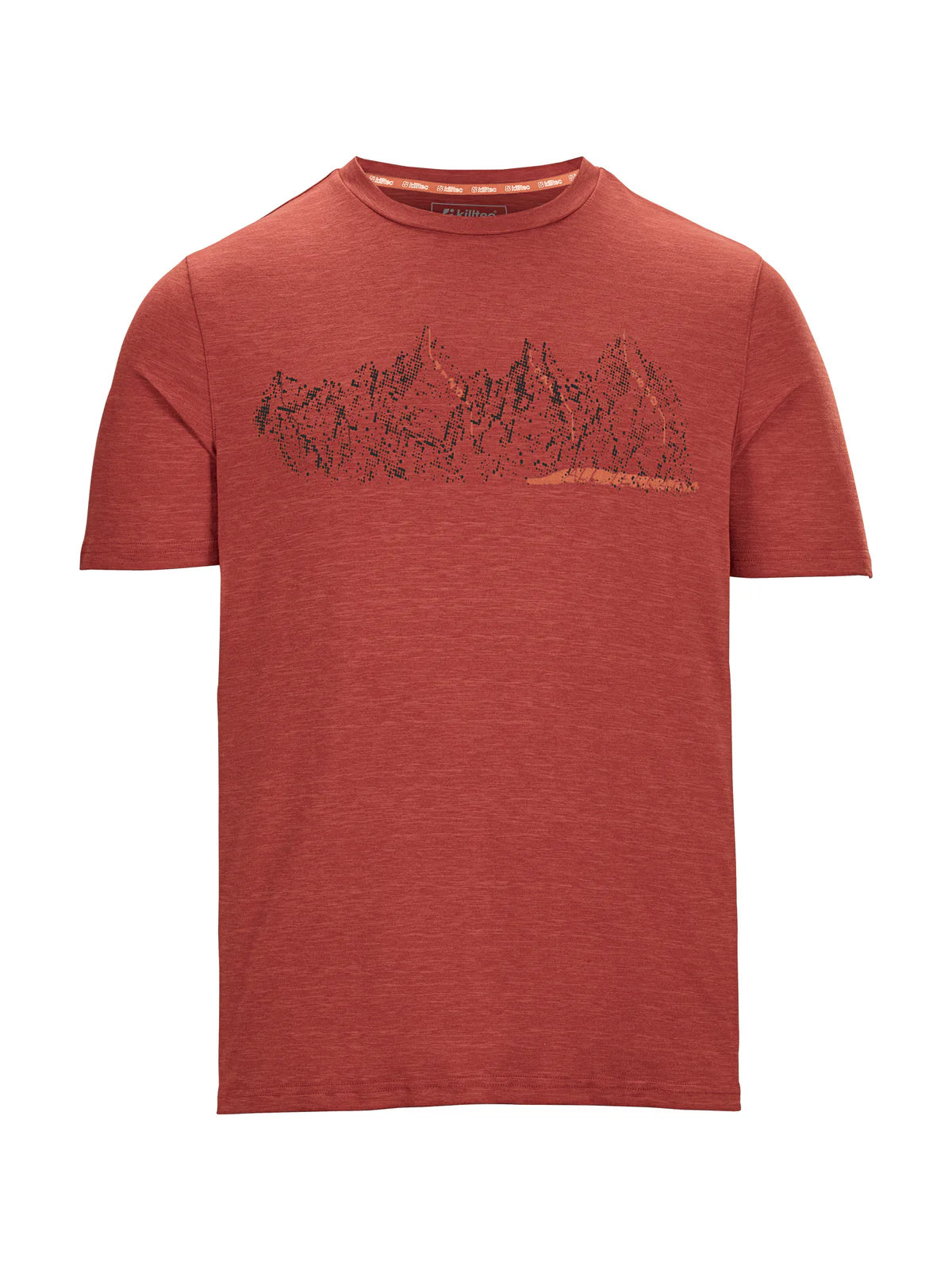 Tricou bărbați Killtec cu imprimeu grafic montan