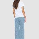 Tricou femei alb MDM din bumbac cu imprimeu grafic