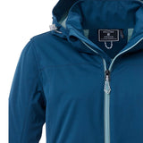 Geacă damă softshell cu glugă Killtec albastru ocean