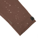 Geacă femei Luhta Iskola lungă impermeabilă cu glugă maro