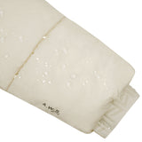 Geacă femei Luhta Eisberg matlasată cu glugă crem/negru