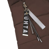 Geacă femei Luhta Flygar matlasată cu glugă, maro, negru, crem