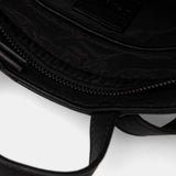 Rucsac damă Desigual structurat din piele ecologică, negru