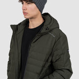 Căciulă bărbați tricotată rib elastică gri