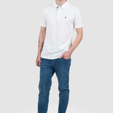 Pantaloni bărbați slim fit denim albastru mediu