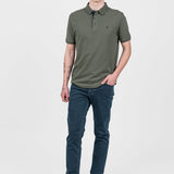 Pantaloni bărbați slim fit denim bleumarin