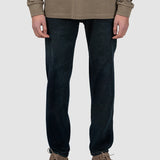 Pantaloni bărbați slim fit bumbac elastic kaki