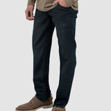Pantaloni bărbați slim fit bumbac elastic kaki
