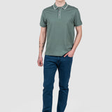 Pantaloni bărbați slim fit denim albastru