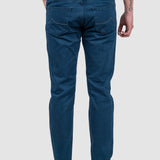 Pantaloni bărbați slim fit denim albastru