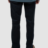 Pantaloni bărbați slim fit bumbac elastic bleumarin