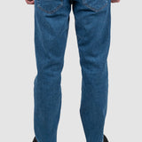Pantaloni bărbați slim fit denim stretch albastru