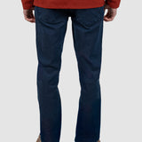 Pantalon denim bărbați regular fit bleumarin