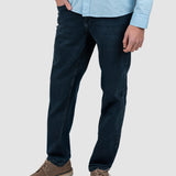 Pantalon denim bărbați regular fit albastru