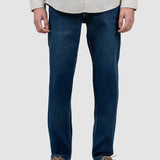 Pantalon denim bărbați regular fit albastru