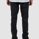 Pantalon denim bărbați regular fit negru fumé