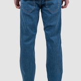 Pantaloni bărbați straight fit denim albastru