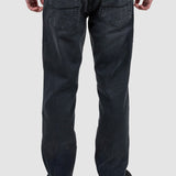 Pantaloni bărbați slim fit denim stretch gri fume