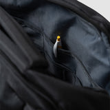 Rucsac bărbați negru cu design sport urban