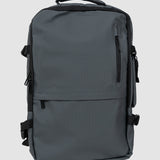 Rucsac bărbați gri cu compartiment principal și fermoar