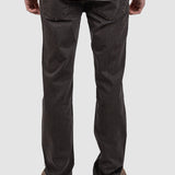 Pantalon denim bărbați regular fit maro prespălat