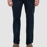 Pantalon denim bărbați regular fit bleumarin