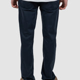 Pantalon denim bărbați regular fit bleumarin