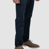 Pantalon denim bărbați regular fit bleumarin