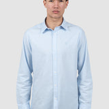 Cămașă bărbați slim fit albastru deschis