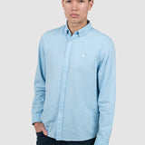 Cămașă bărbați regular fit blue guler button-down