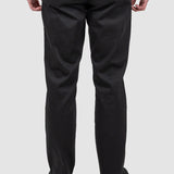 Pantaloni bărbați slim fit chino stretch negru