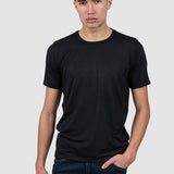 Tricou bărbați negru din Tencel cu stretch