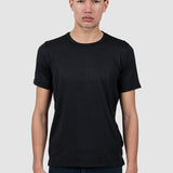 Tricou bărbați negru din Tencel cu stretch