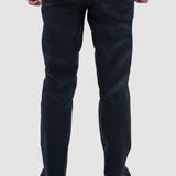 Pantaloni bărbați slim fit bleumarin din bumbac stretch