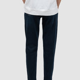 Pantaloni denim damă slim fit din bumbac stretch albaștri