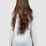 Cămașă damă albă din bumbac cu croială clasică