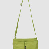 Geantă crossbody damă din piele naturală fistic