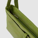 Geantă crossbody damă din piele naturală fistic