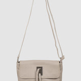 Geantă crossbody damă din piele naturală bej