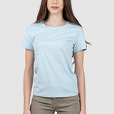 Tricou femei cambrat din bumbac elastic – culori variate