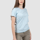 Tricou femei cambrat din bumbac elastic – culori variate